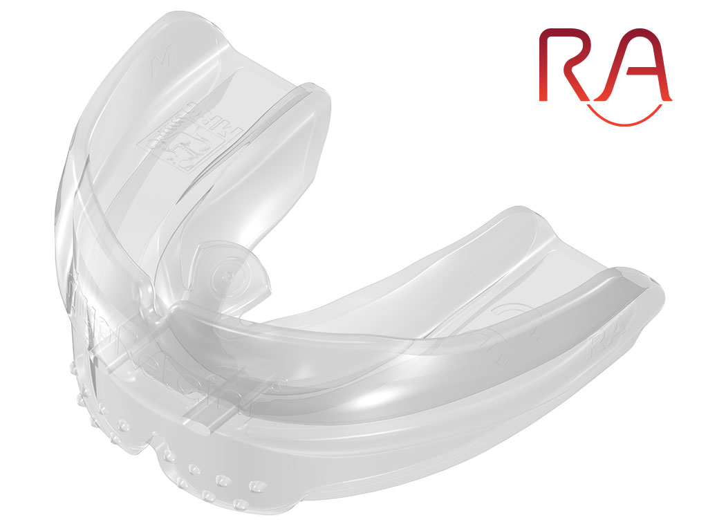 Myoretainr For Aligners (RA) appliance + logo